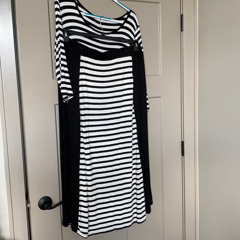 Black & White Skirt and Top